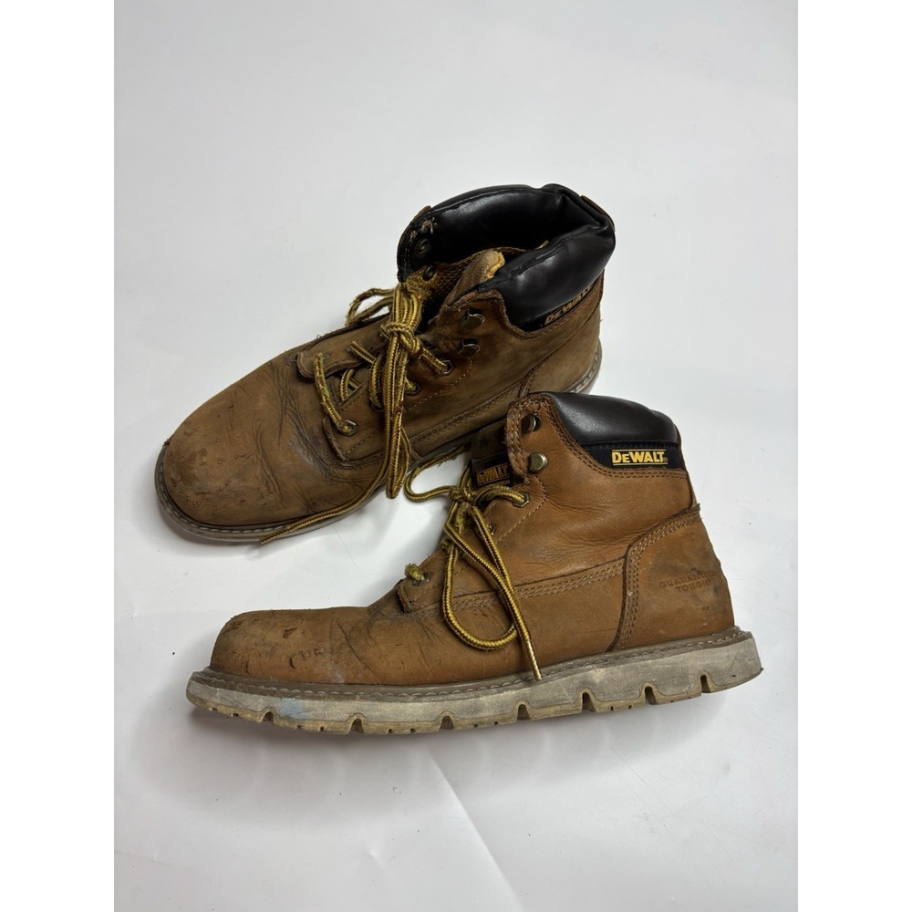 DEWALT Men's 10M Flex Wedge Steel Toe Work Boot (tan) -DXWP10023